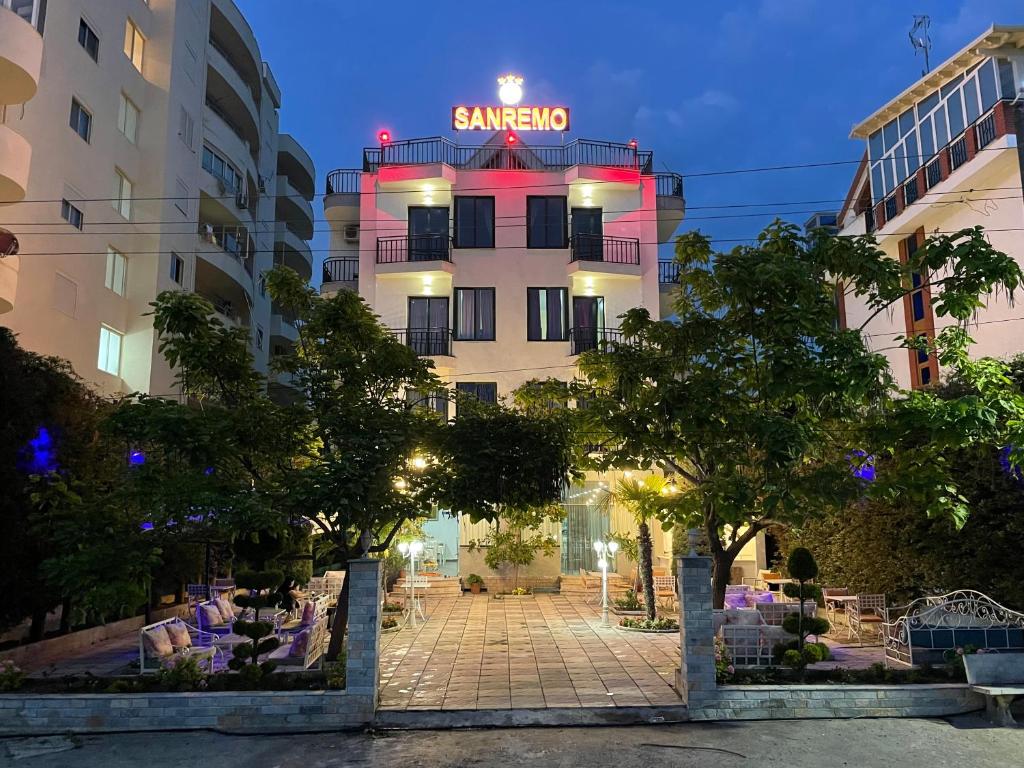 Zahrada ubytování Sanremo Hotel Restorant