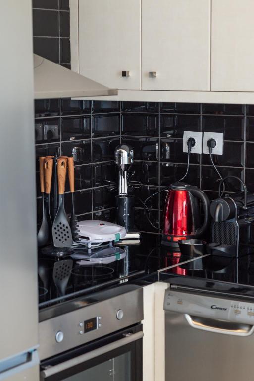 Una cocina o zona de cocina en Anzuelo Apartments