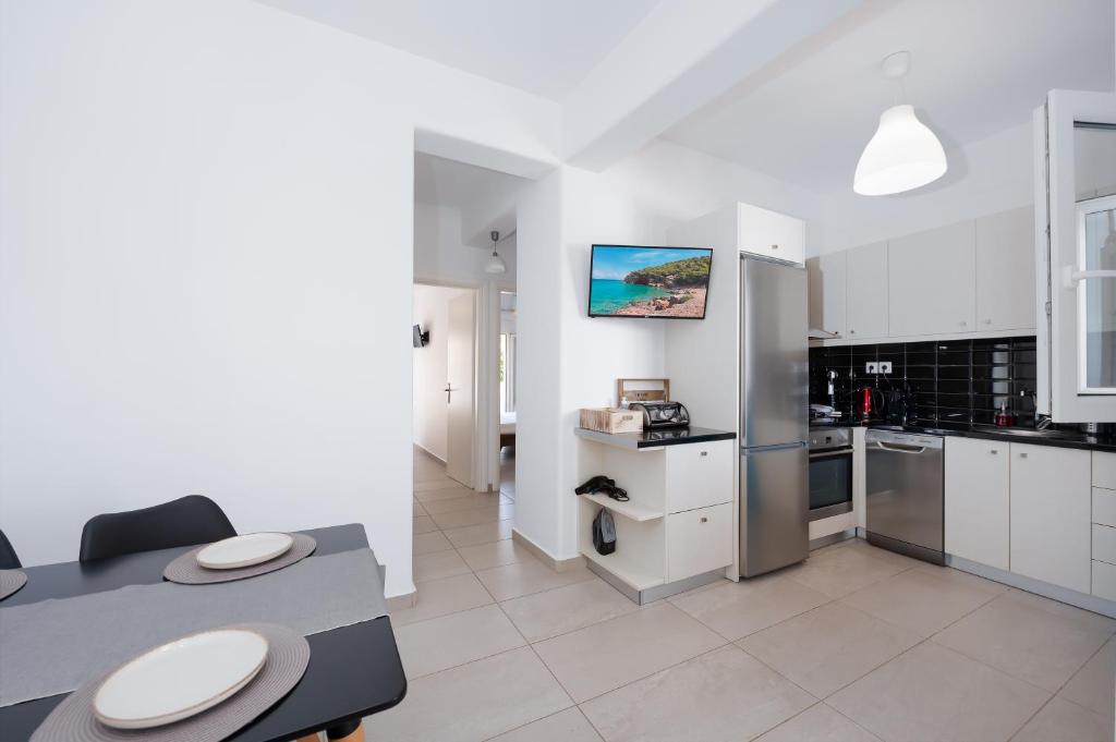 Una cocina o zona de cocina en Anzuelo Apartments