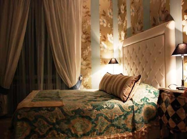 Cama ou camas em um quarto em Locanda A Cà Du Gigante