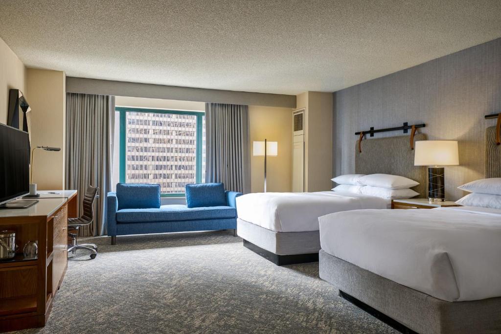 Sheraton Grand Chicago Riverwalk - Family Double Room With Twin Sleeper