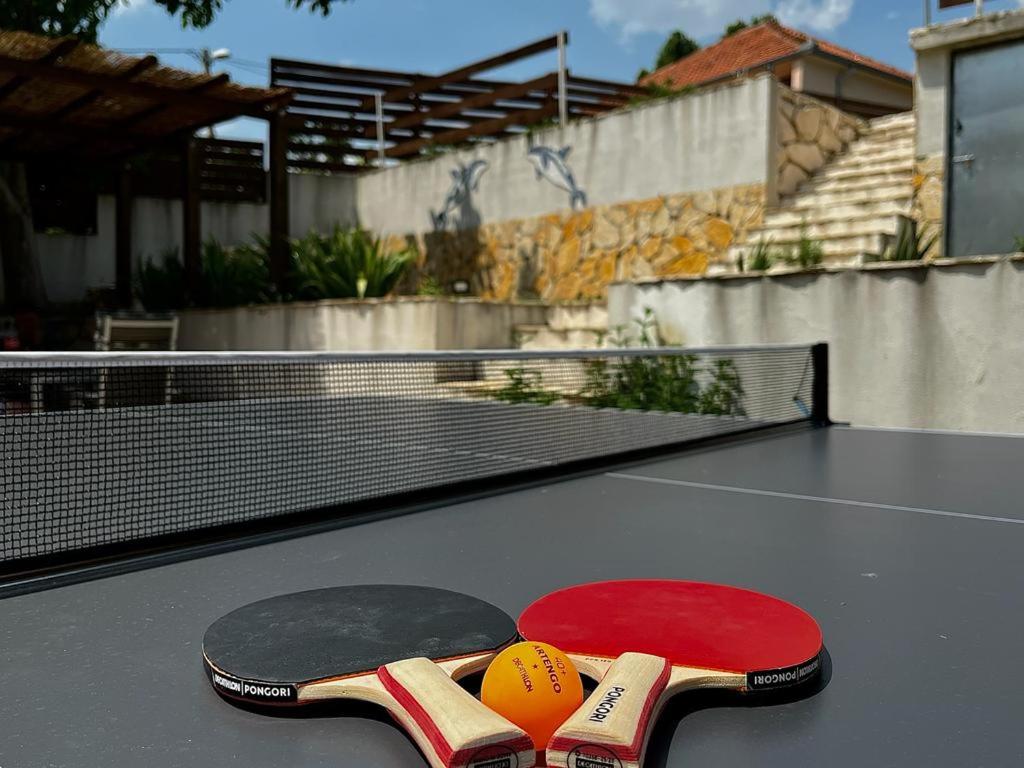 Stolní tenis v ubytování House for rest Ruda nebo okolí