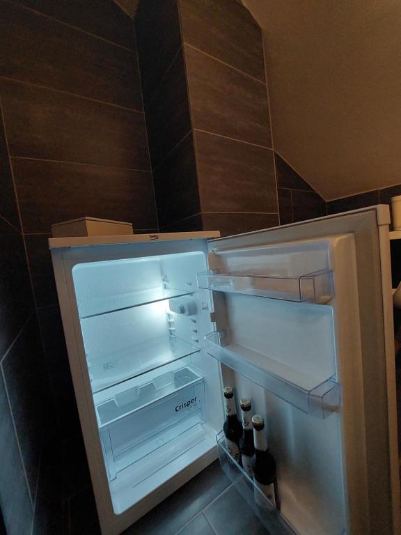 Kuchyň nebo kuchyňský kout v ubytování FeWo3& Bad Wurzach
