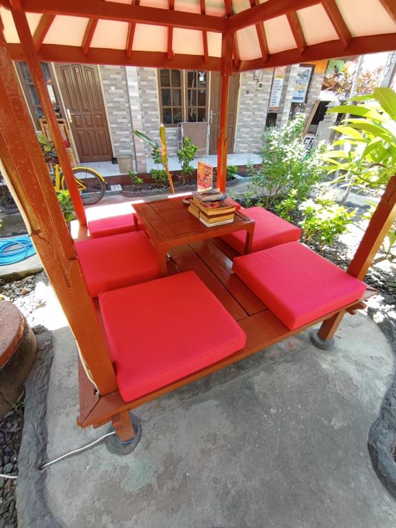Posezení v ubytování Lita Homestay