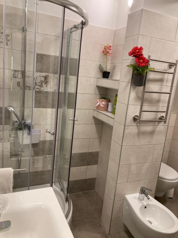 Łazienka w obiekcie Apartment Jasna B
