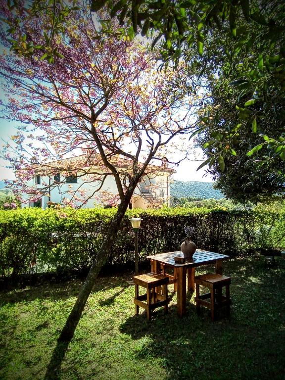 Zahrada ubytování B&B Bene Bennios IUN F1441