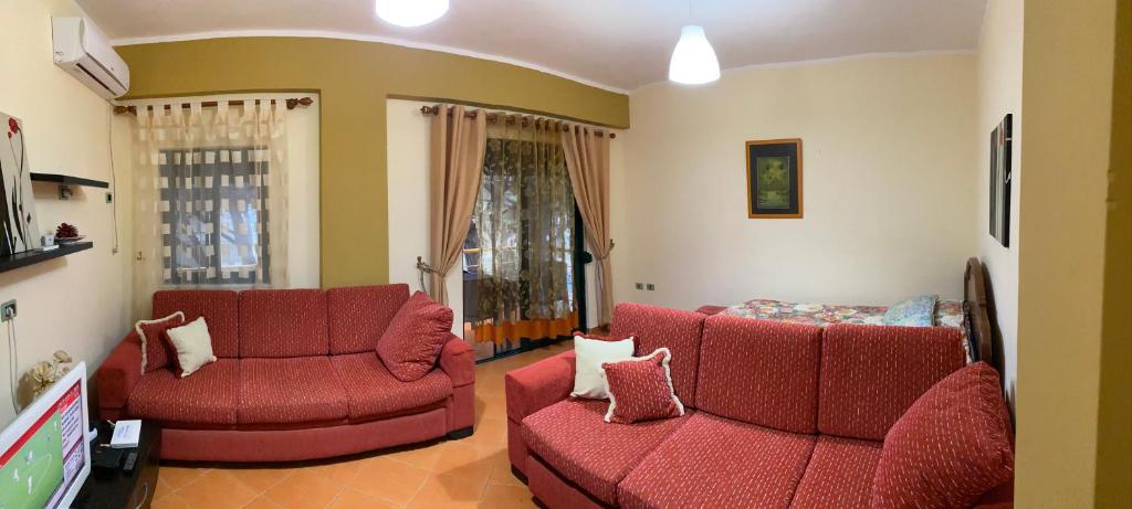 Sea View Studio Apartment, Golem, Mali i Robit