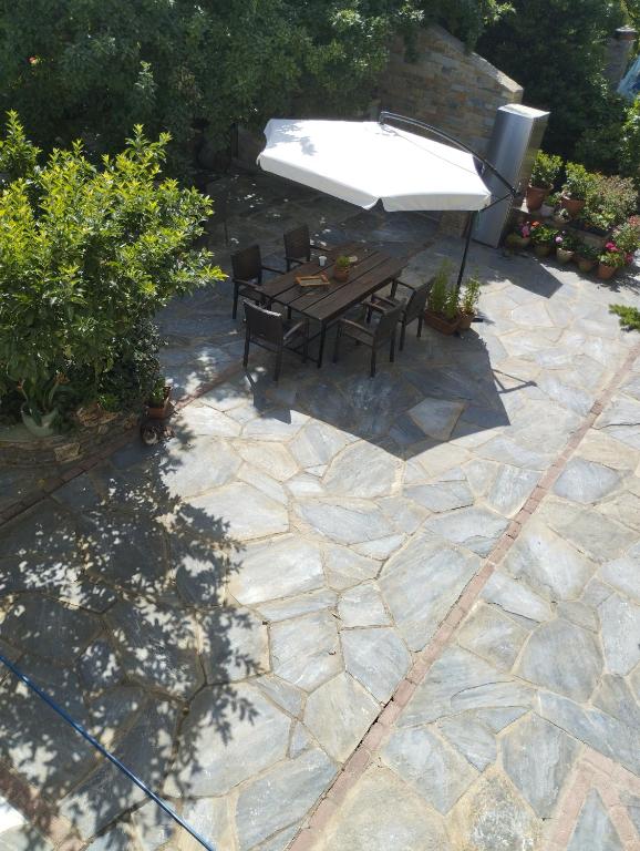 Zahrada ubytování Dimosthenis Karastamatis Rooms