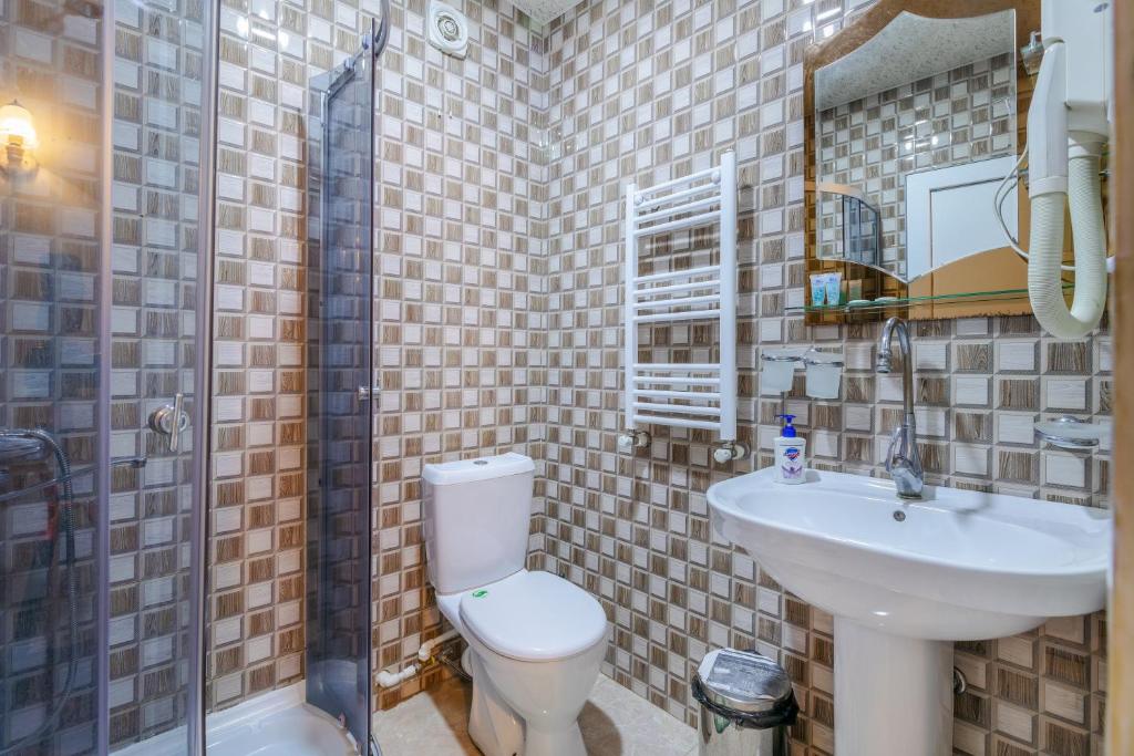 Koupelna v ubytování EcoRest - Likani Palace