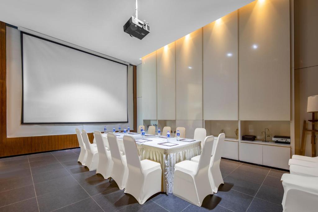 Posezení v ubytování Minimax Hotel Shanghai Songjiang