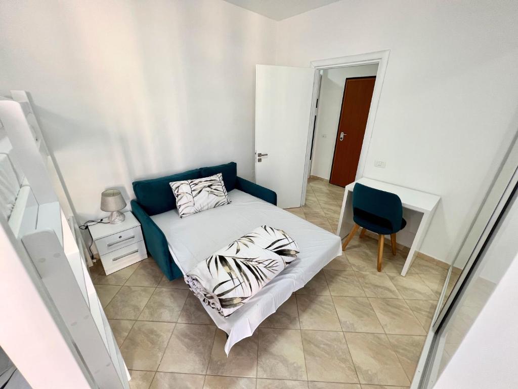 Posteľ alebo postele v izbe v ubytovaní Bianca Beach Apartment