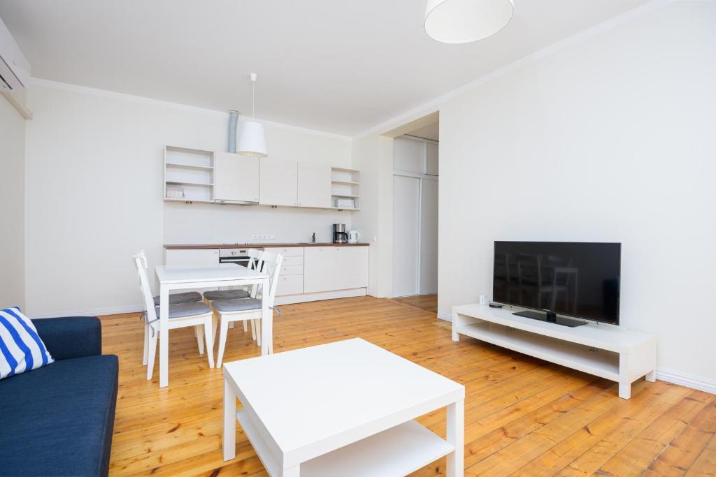 Eldhús eða eldhúskrókur á Ringi Apartments
