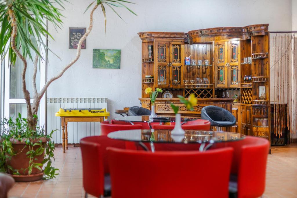 Posezení v ubytování EcoRest - Likani Palace