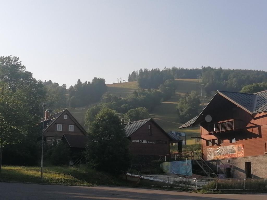 Příroda nedaleko prázdninového domu