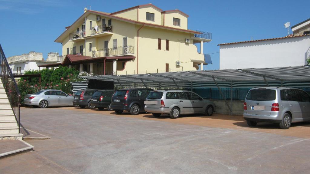Budynek, w którym mieści się aparthotel