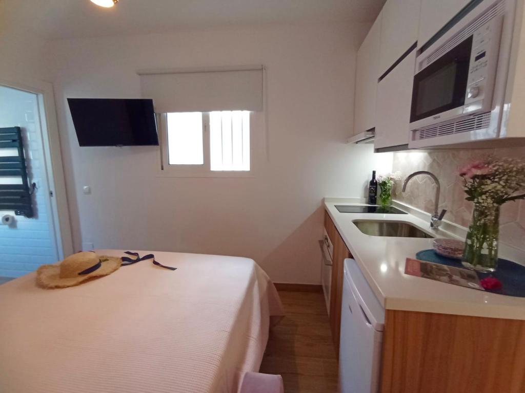 Kuchyň nebo kuchyňský kout v ubytování Marixa Room
