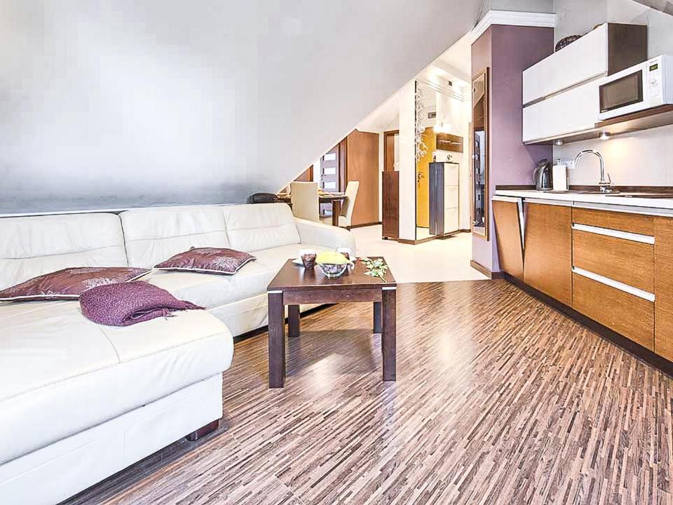 Kuchyňa alebo kuchynka v ubytovaní VisitZakopane - Mango Apartment