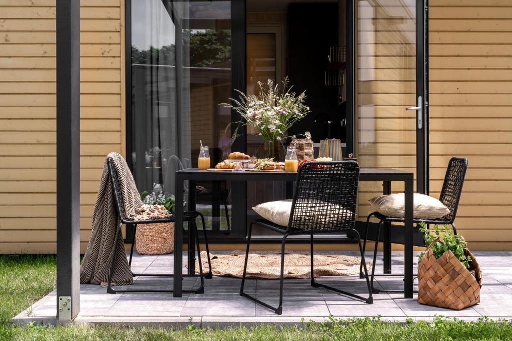 Patio nebo venkovní prostory v ubytování ZATORHOUSE
