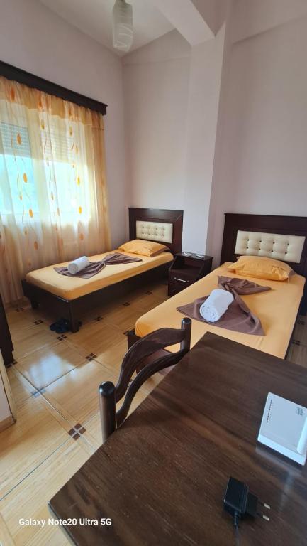 Postel nebo postele na pokoji v ubytování Hotel Brace