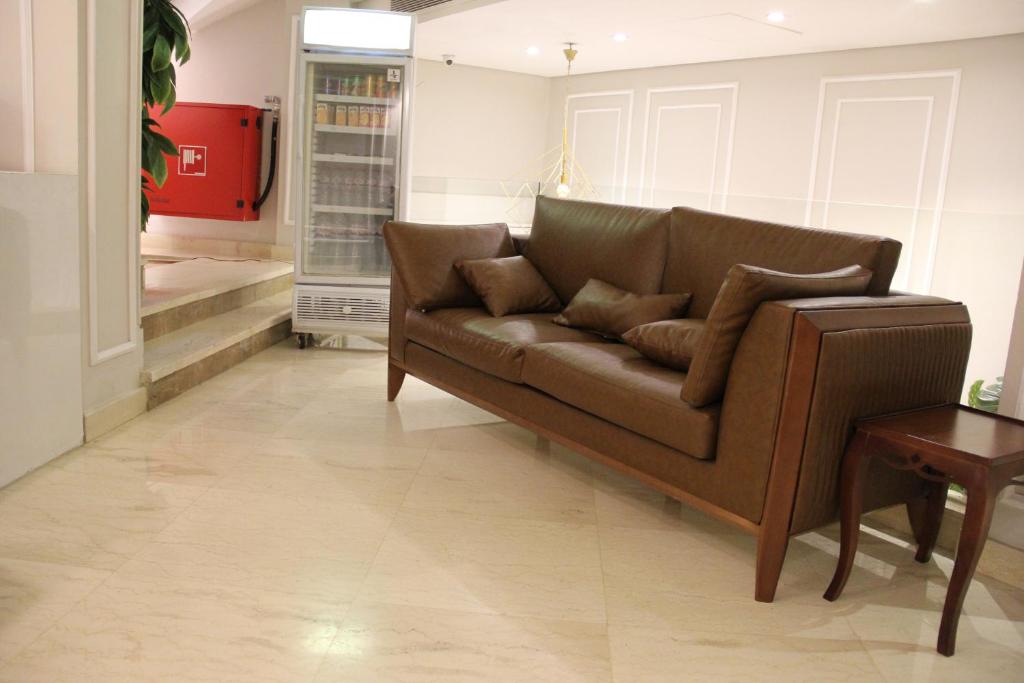 Posezení v ubytování Elysees Hotel Tahrir Square