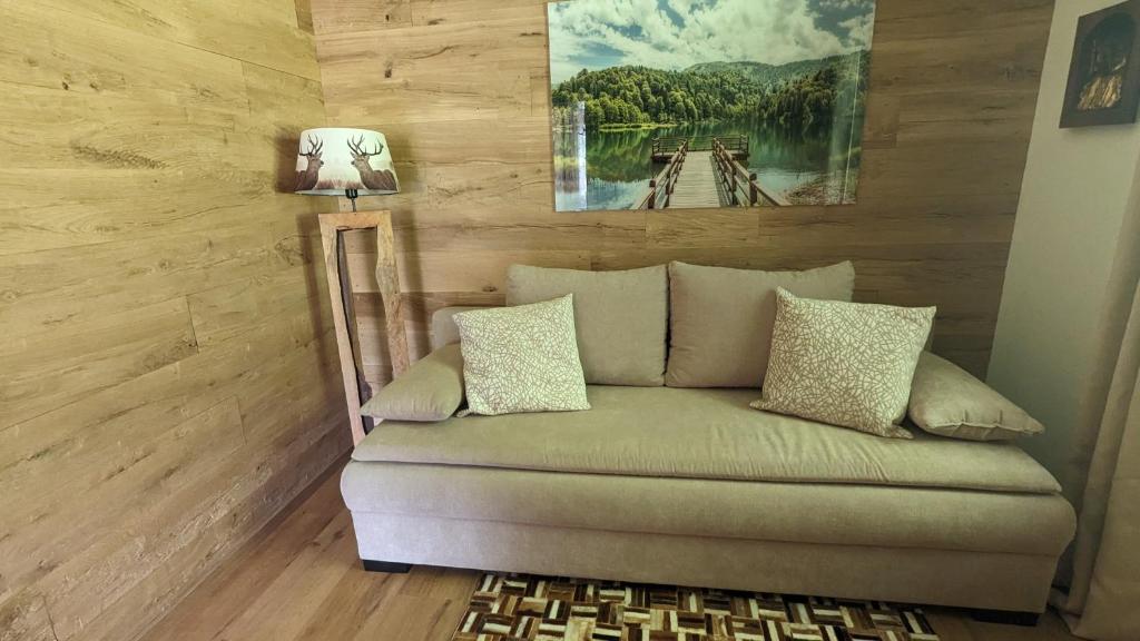 Posezení v ubytování Alpenchalet im Steirischen Salzkammergut
