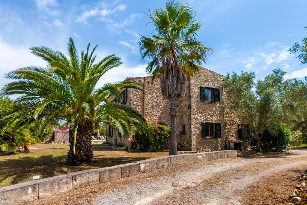 Vonkajšia záhrada v ubytovaní Finca La Linda