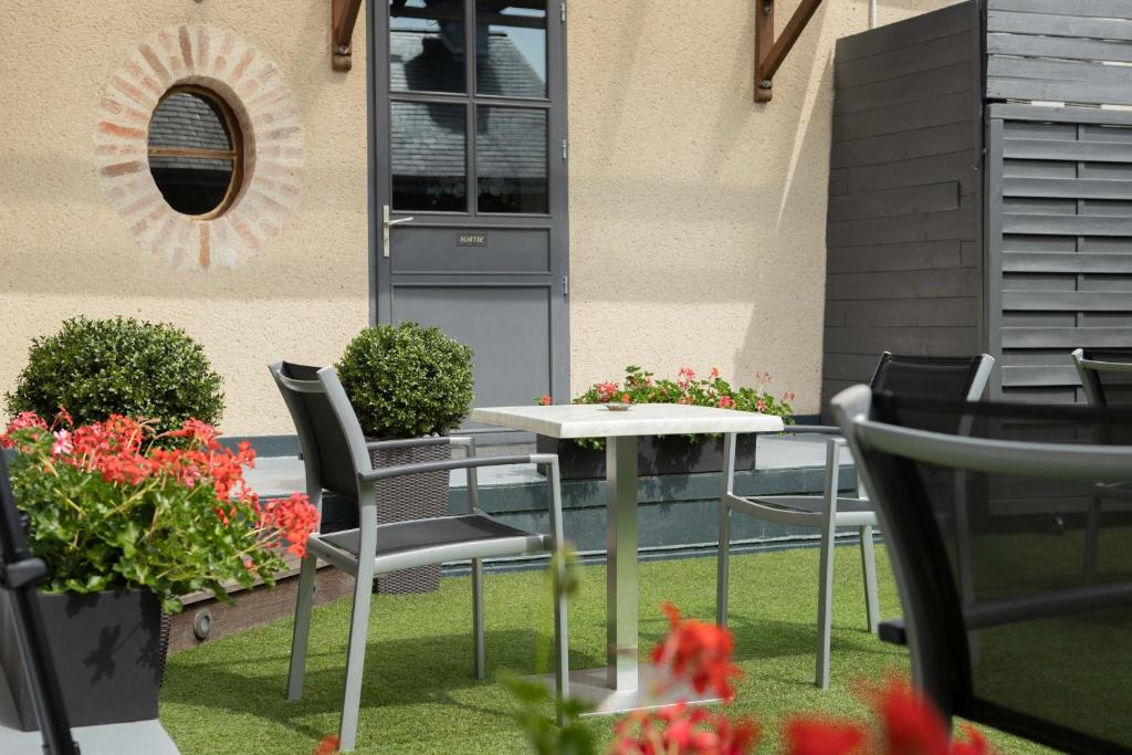 Vonkajšia záhrada v ubytovaní Relais de la Loire