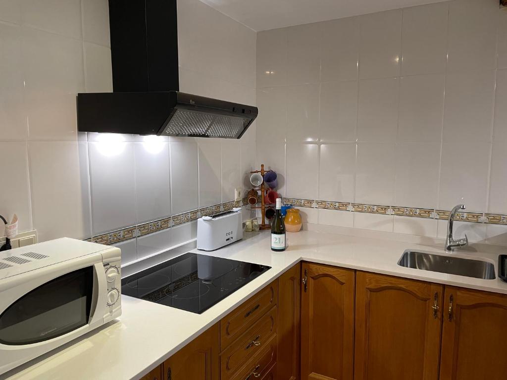 Kuchyňa alebo kuchynka v ubytovaní Casa Rural Aras Apartamentos Turísticos