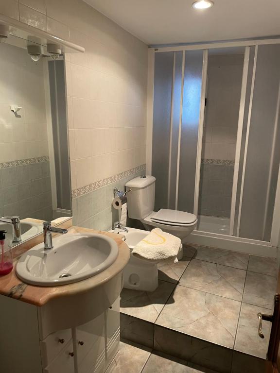 Kúpeľňa v ubytovaní Casa Rural Aras Apartamentos Turísticos
