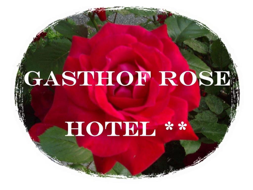 Certifikát, hodnocení, plakát nebo jiný dokument vystavený v ubytování Hotel-Gasthof Rose