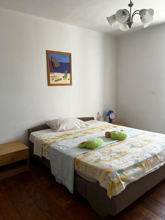 Postel nebo postele na pokoji v ubytování Holiday Home Erika