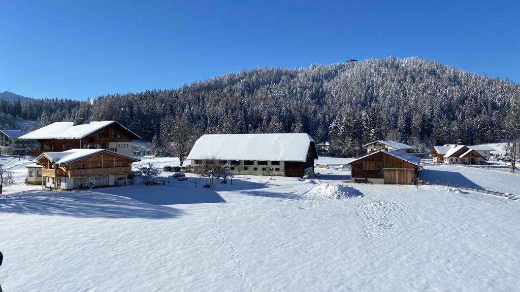 Pension Möslehnerhof v zimě