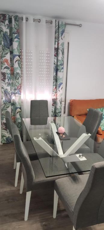 Posezení v ubytování Apartamento Rema