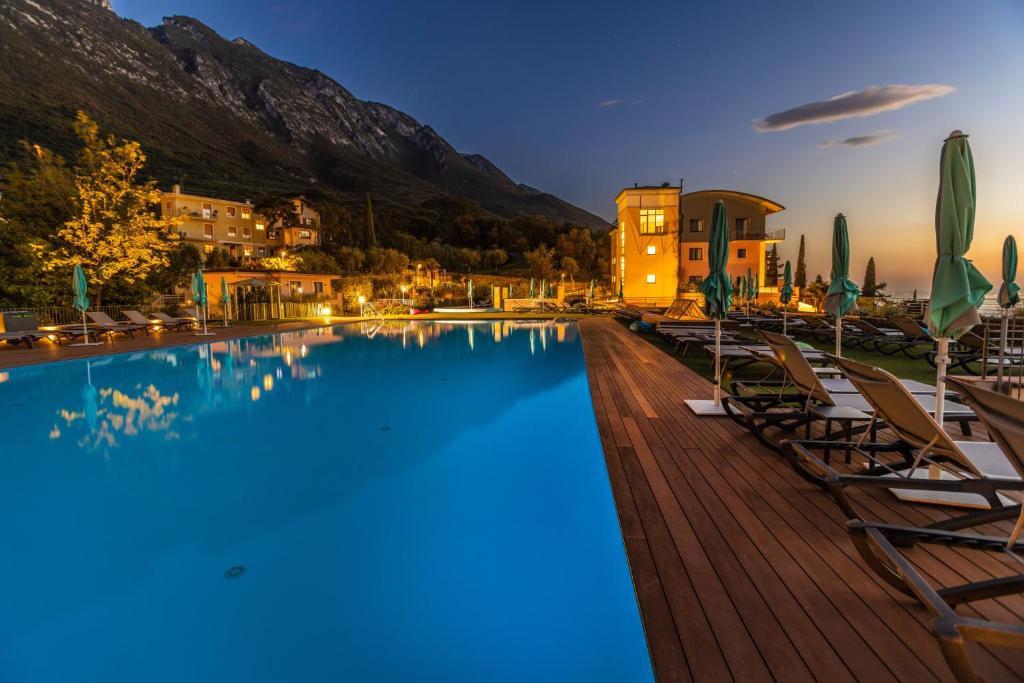 Bazén v ubytování Natur Resort Panorama nebo v jeho okolí