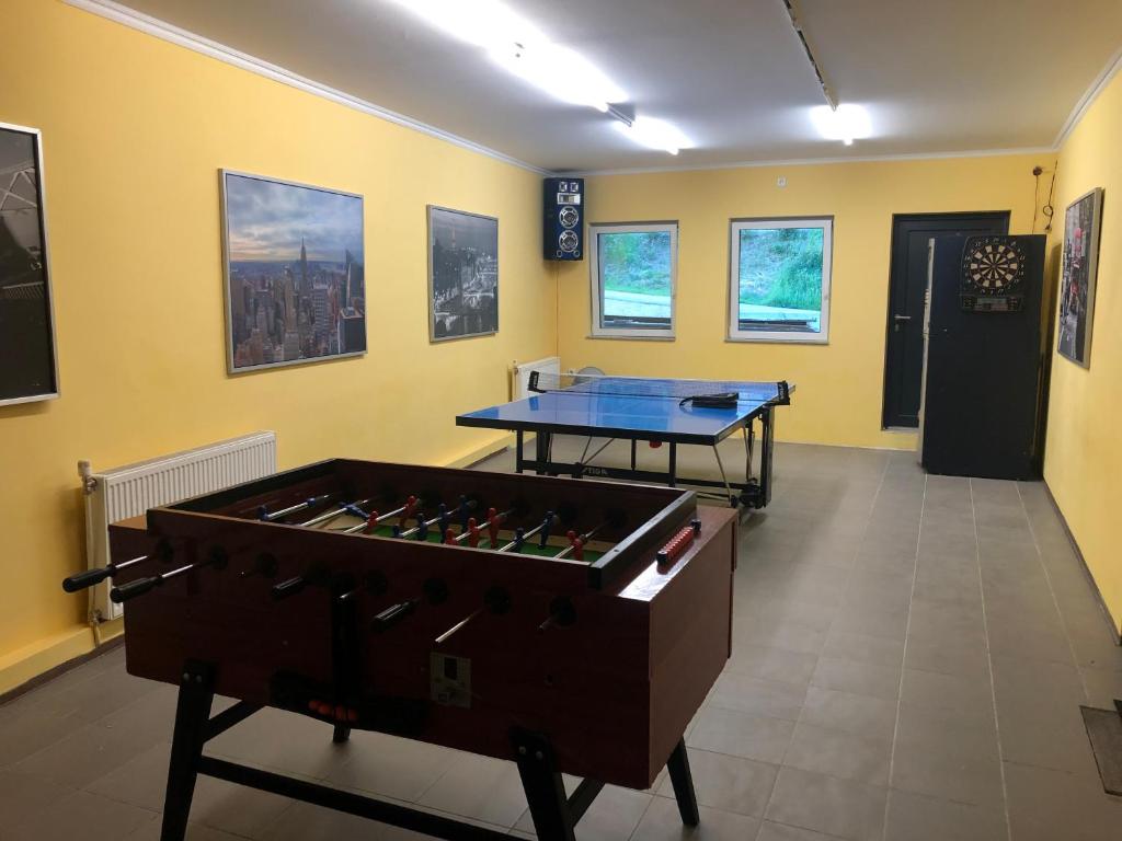Herní místnost v ubytování AlpenKlub Hotel