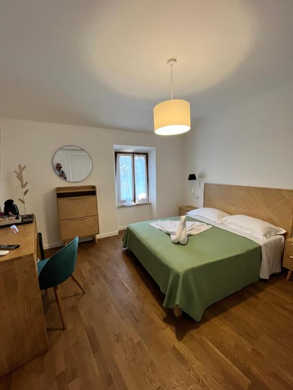 Postel nebo postele na pokoji v ubytování CIVICO 27 rooms