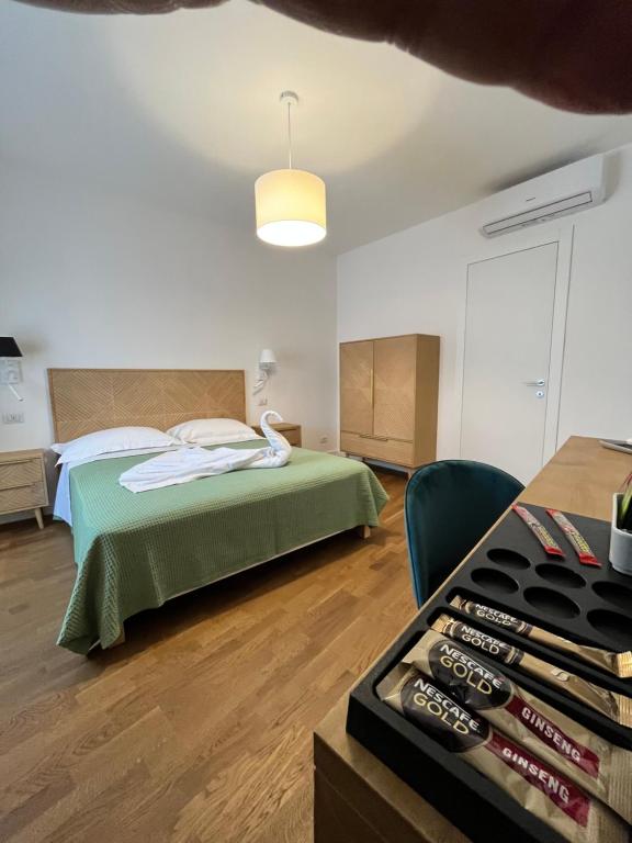 Postel nebo postele na pokoji v ubytování CIVICO 27 rooms