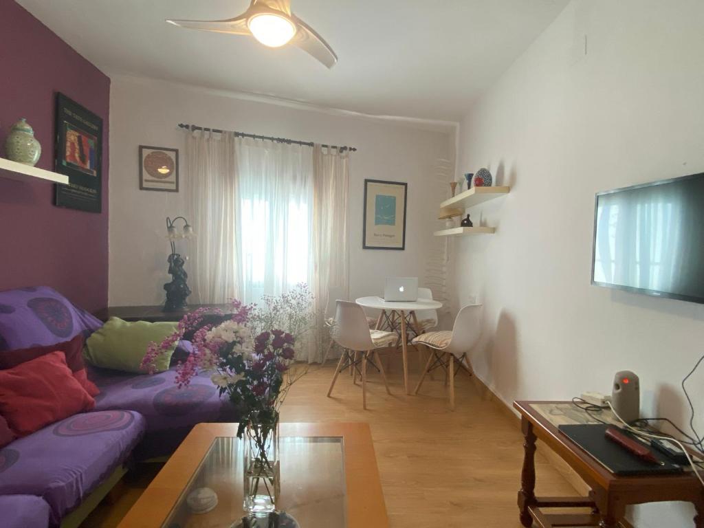 Телевизия и/или развлекателен център в Loft en Conil