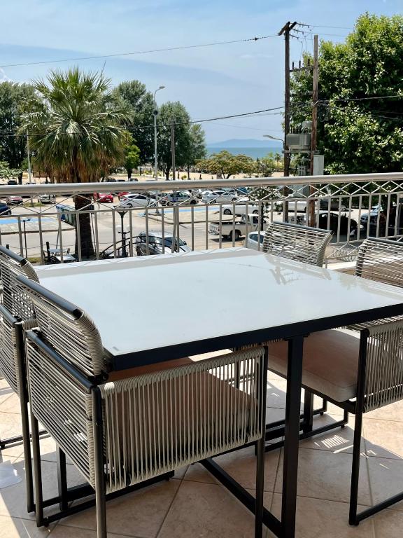 Balkón nebo terasa v ubytování Casita Dos
