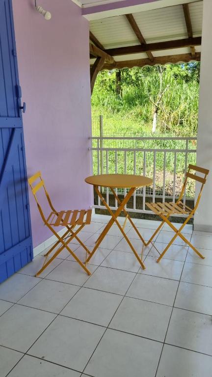 Balkón nebo terasa v ubytování Villa Arc-en-ciel