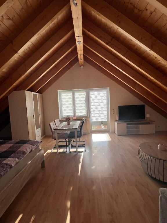 Posezení v ubytování Ferienwohnung Zentral in Lörrach - KONUS Gästekarte inklusive