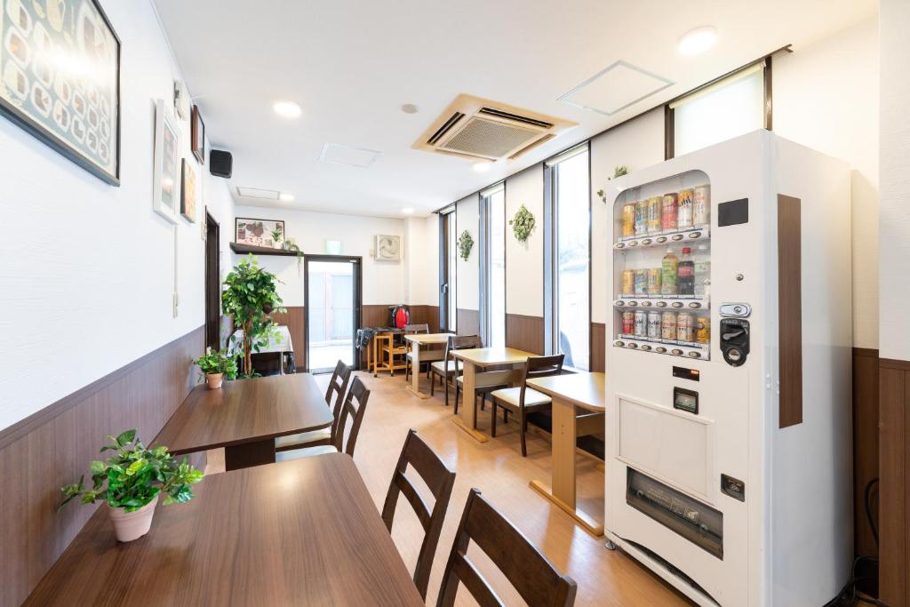 Kuchyň nebo kuchyňský kout v ubytování Travel Inn Kofu