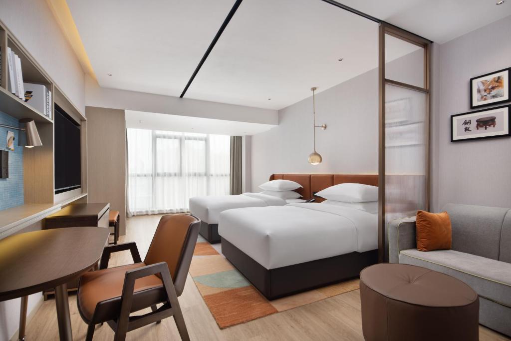 Home2 Suites by Hilton Nanning - Spirit River View Twin Room