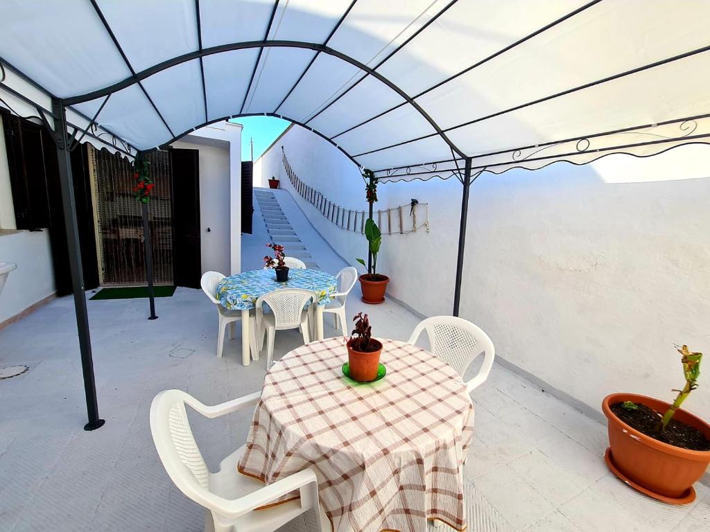 Balkón nebo terasa v ubytování casa al mare kalispera