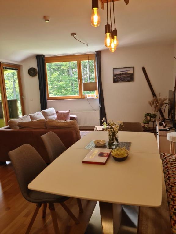 Posezení v ubytování Apartment Alpina