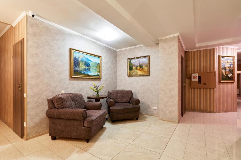 Posezení v ubytování Hotel Classic