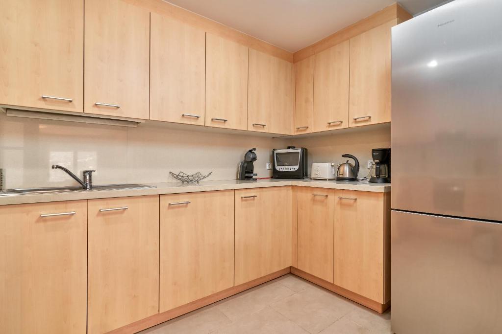 Kuchyň nebo kuchyňský kout v ubytování Casa Fuentes 2 B2
