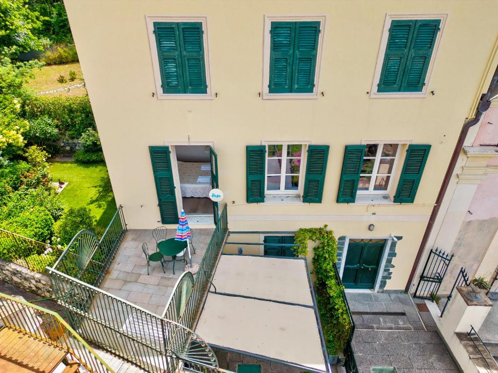 Budynek, w którym mieści się apartament