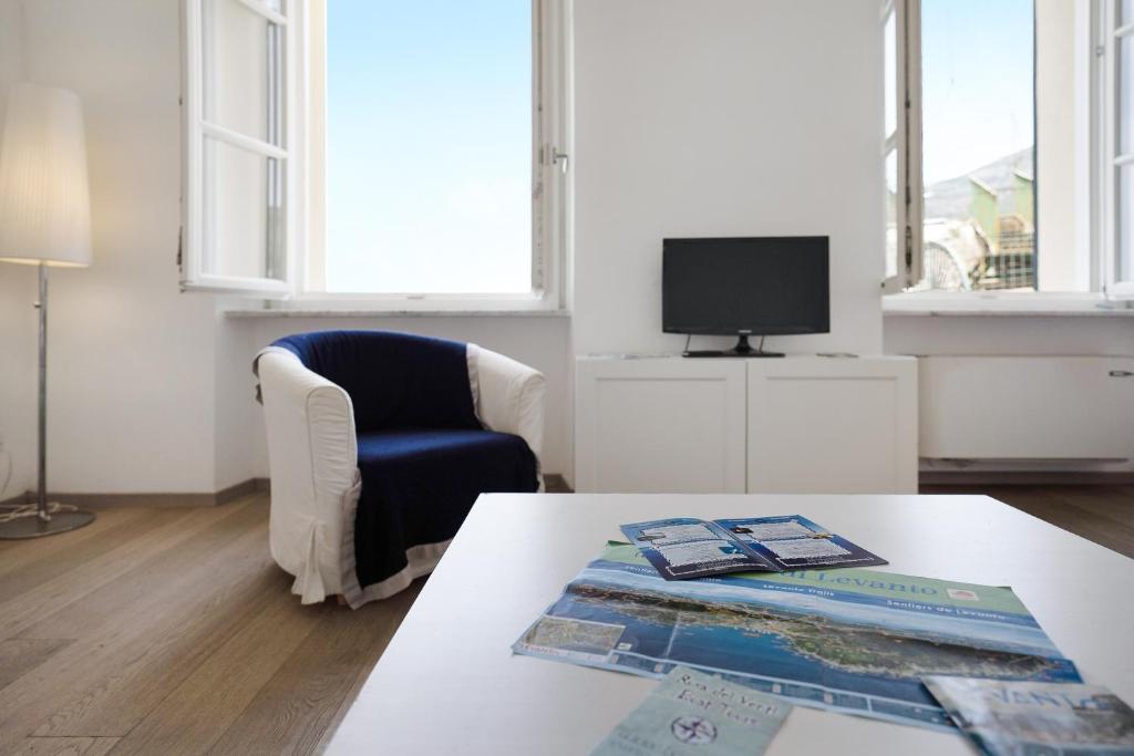Telewizja i/lub zestaw kina domowego w obiekcie Casa Mare