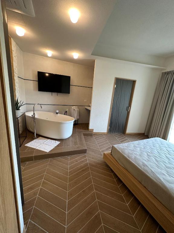 TV a/nebo společenská místnost v ubytování View Room